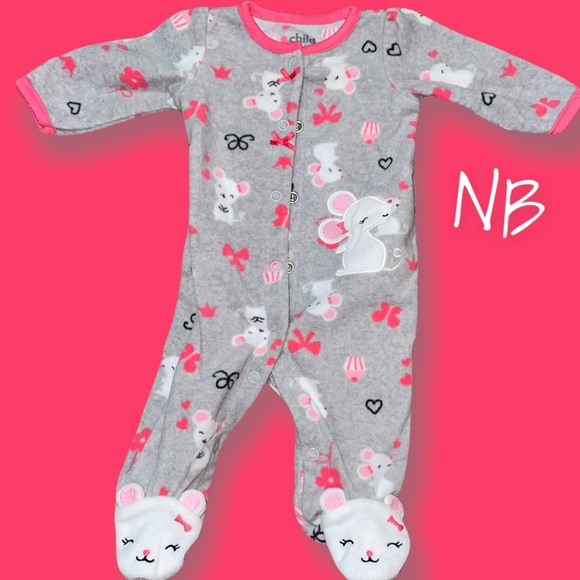 Newborn footed sleepers